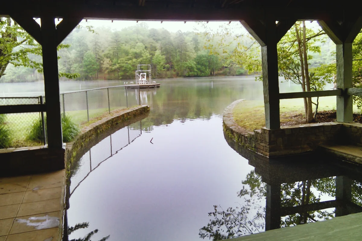 Lake in Oconee State Park