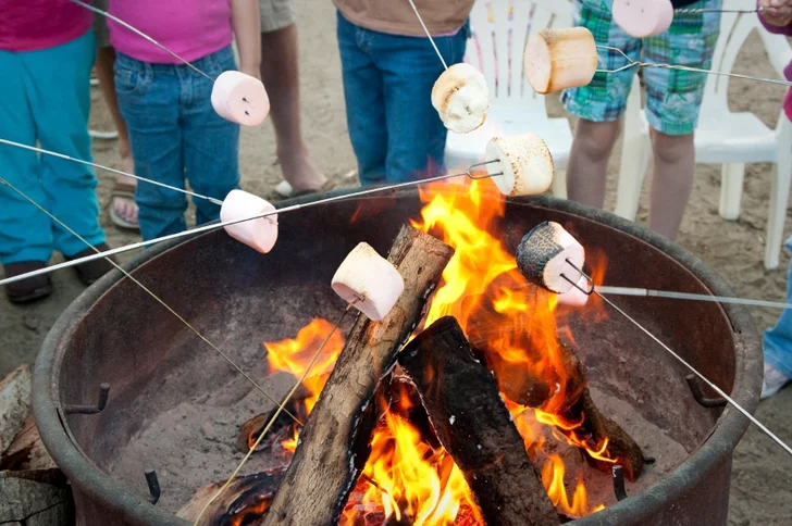 Roasted Marshmallows - istock photo licensed