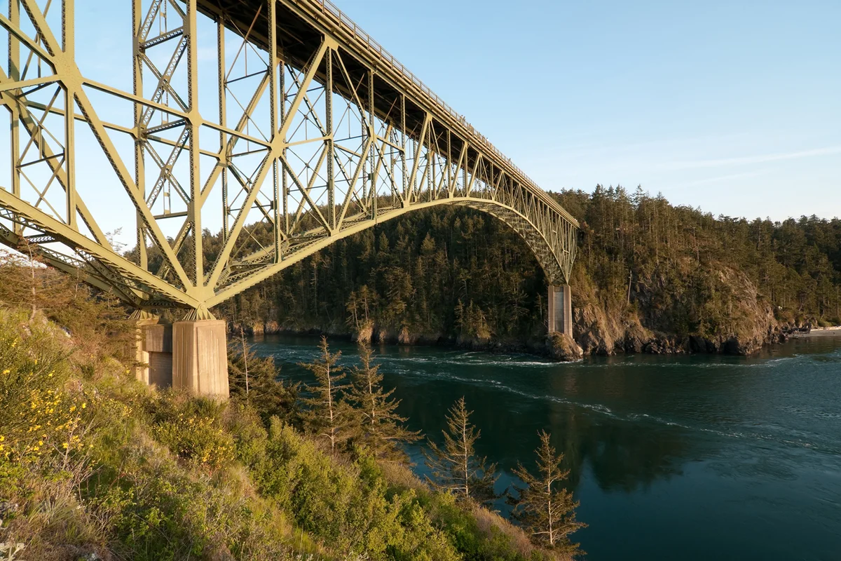 Famous Deception Pass Bridge