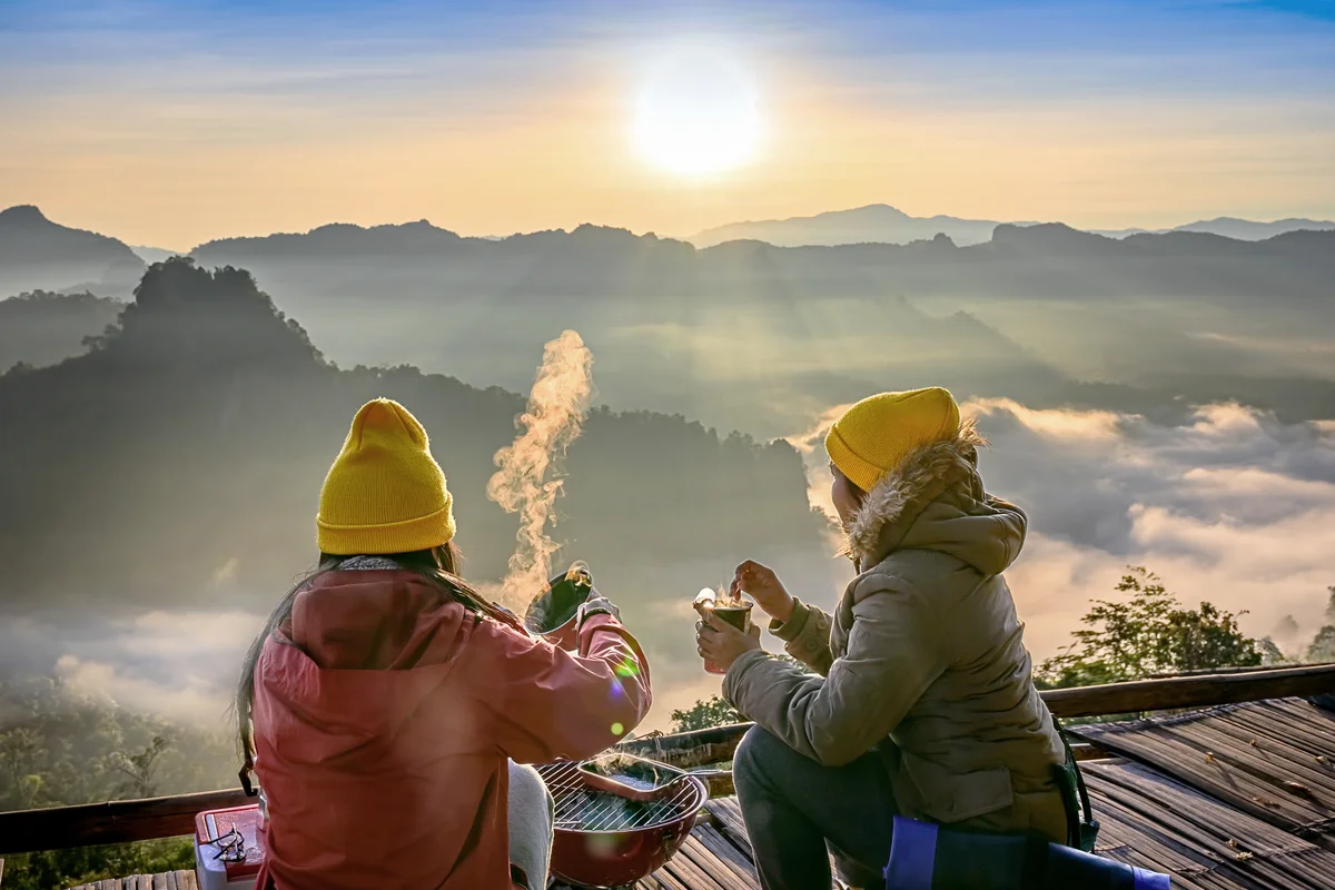 Enjoy meal morning