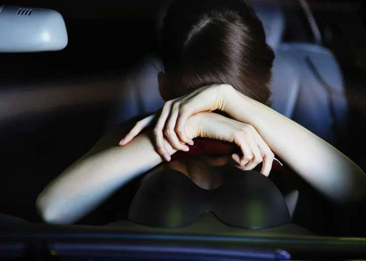 frustrated driver