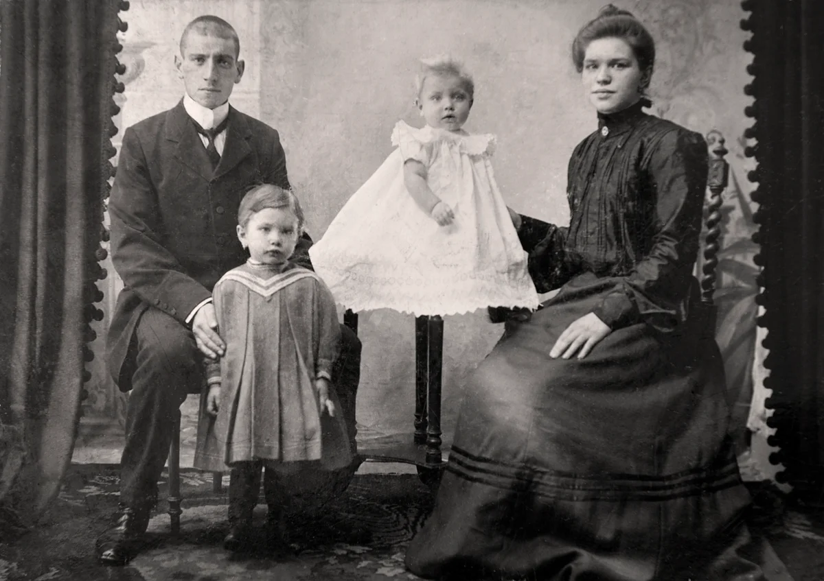 Vintage Family Photograph
