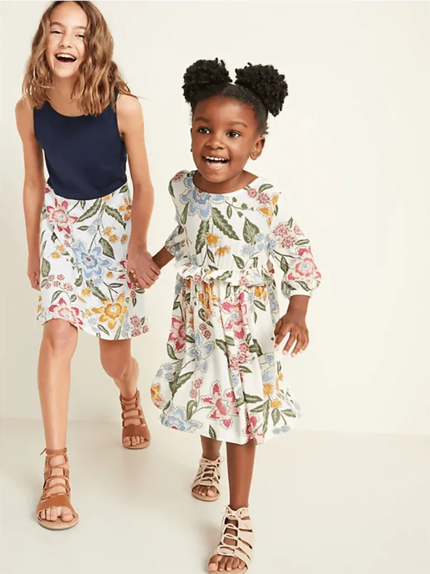 Fit & Flare Tank Dress for Girls