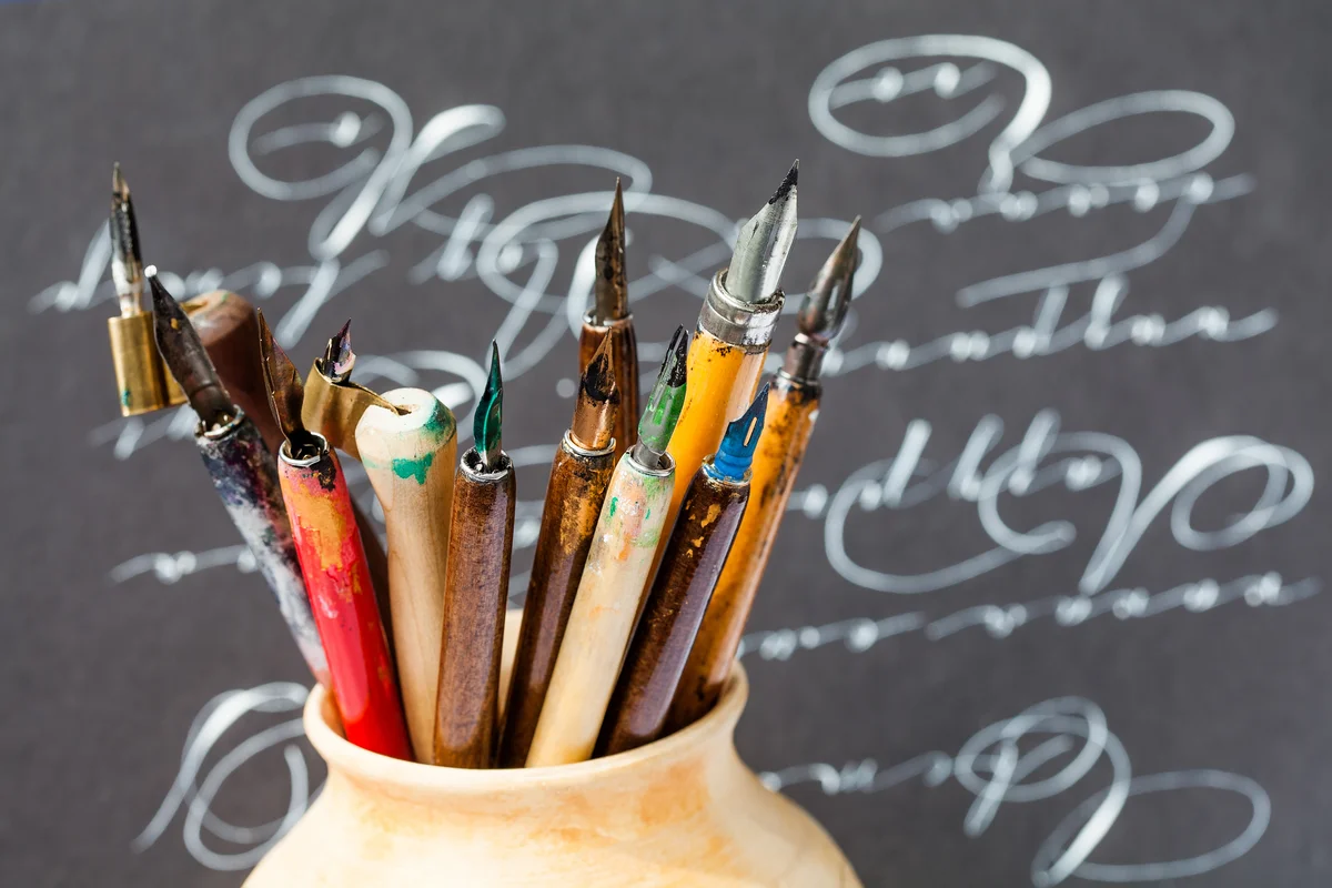 calligraphy pens