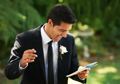 reading humorous poem