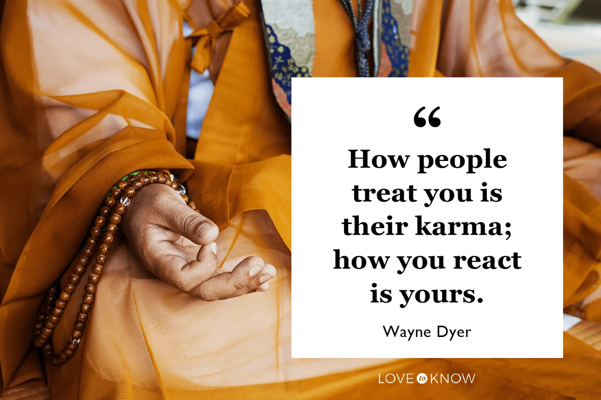 Recognizable Karma Quote