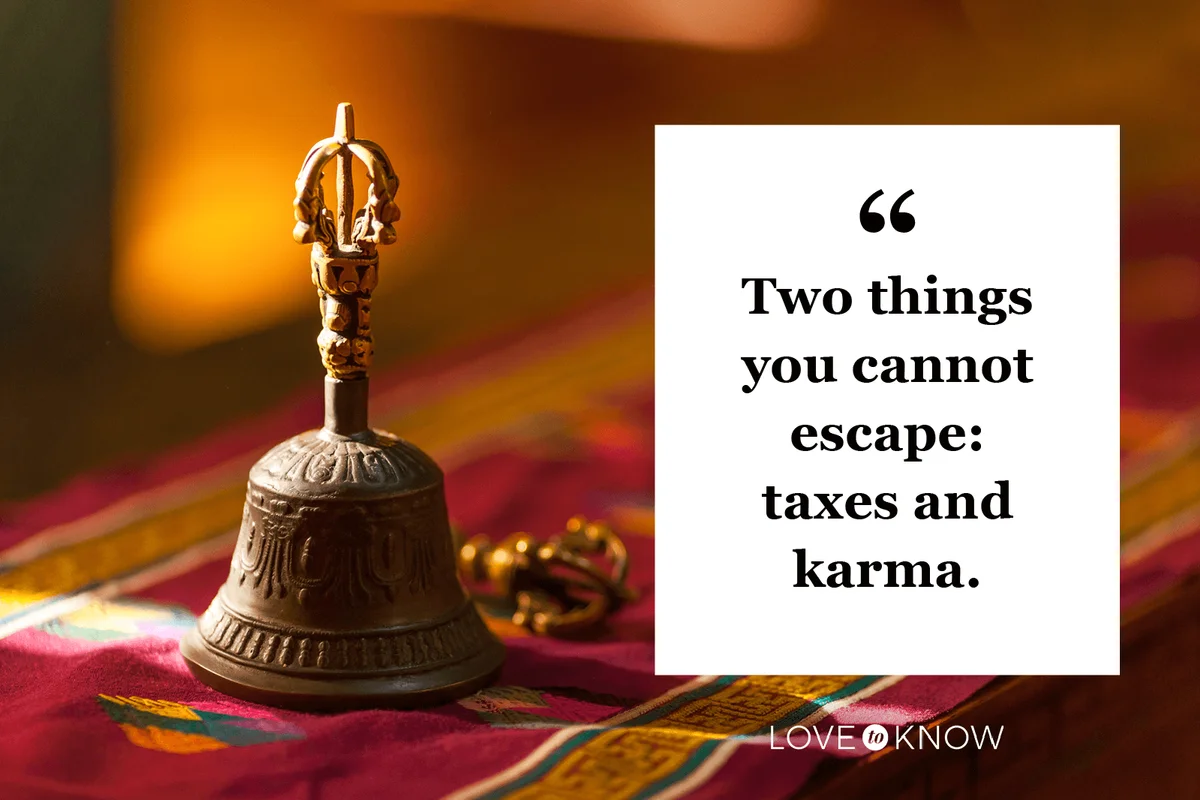 Short Quote on Life's Karma