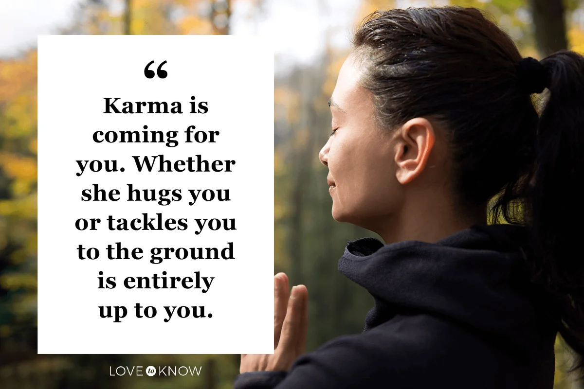 Funny Quote on Karma