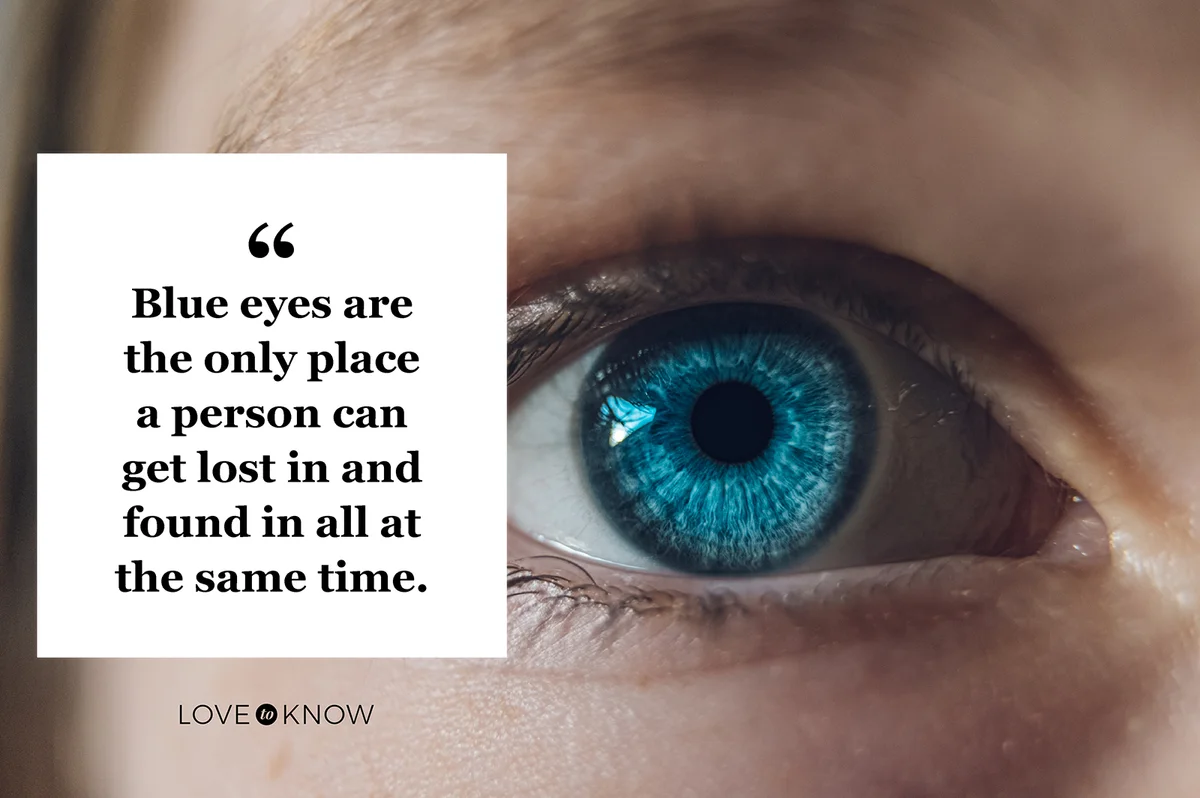 Amazing blue eye
