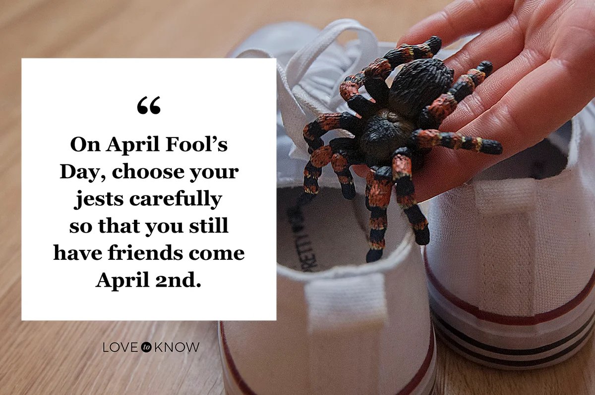 April Fool's Saying to Kick Off Your Month