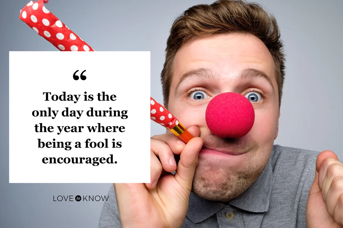 April Fool's Saying to Kick Off Your Month