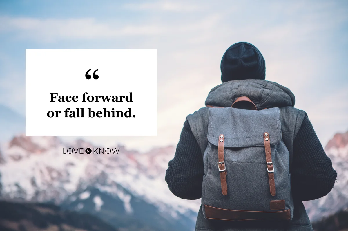 Man hiking in solitude