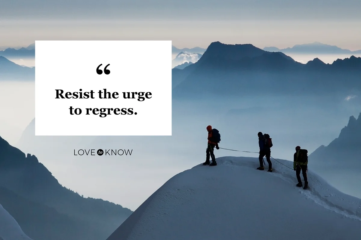 Climbing team on a snowy ridge