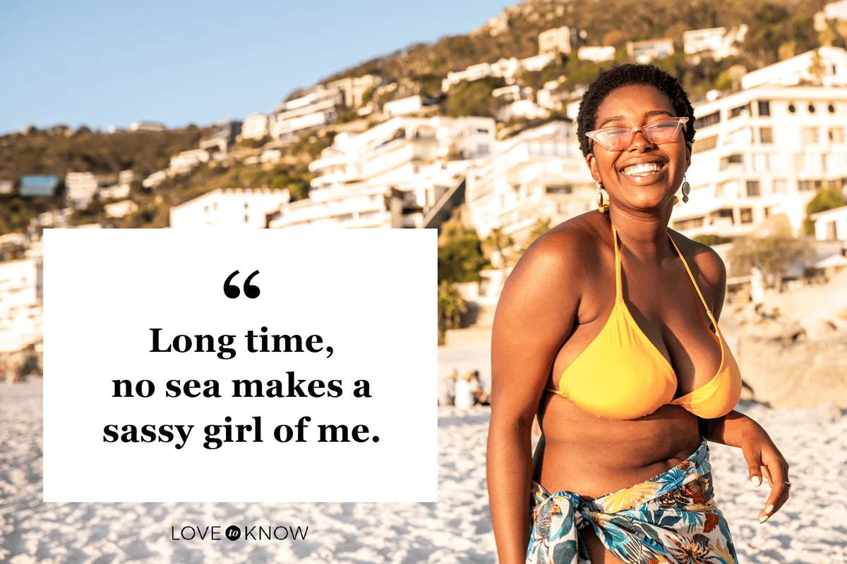 Sweet and Funny Beach Quote to Get Laughs