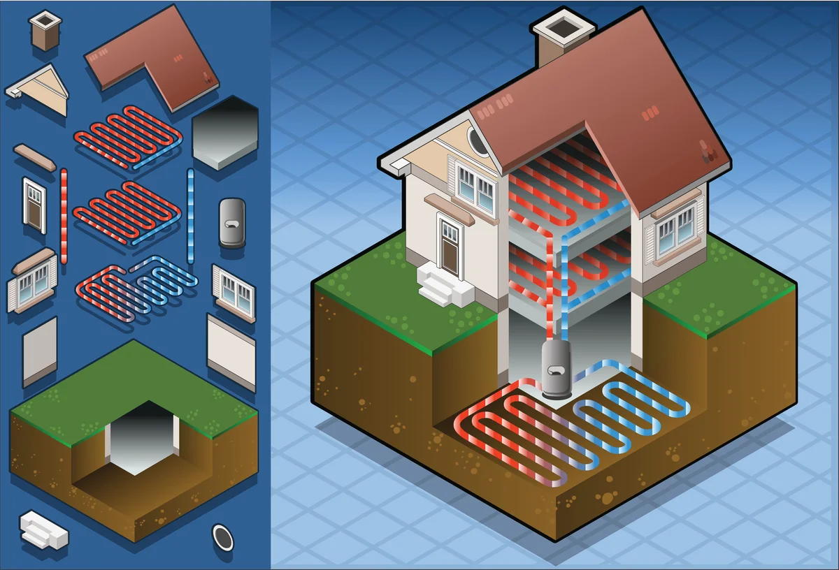 Geothermal heat pump