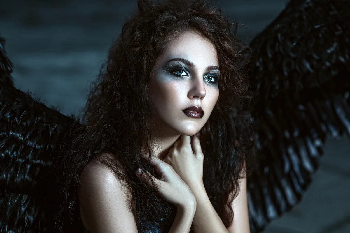 Dark Angel Makeup