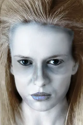 ghost eye makeup