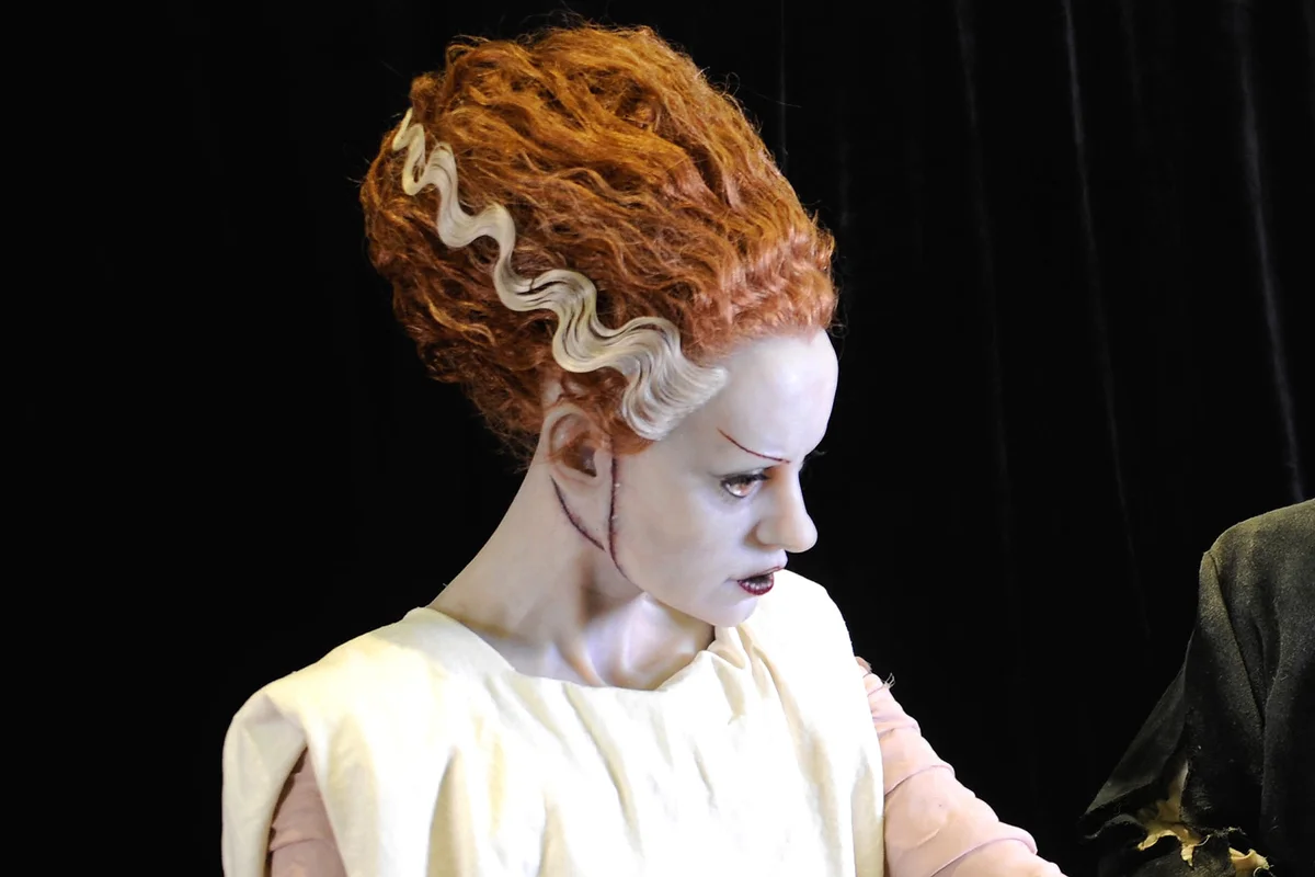 Prop of Bride of Frankenstein at Son Of Monsterpalooza - Getty Editorial Use