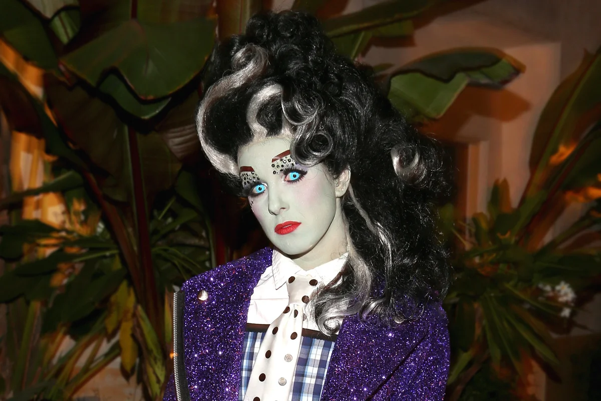 Shenae Grimes Dressed As Monster High's Frankie Stein - Getty Editorial Use