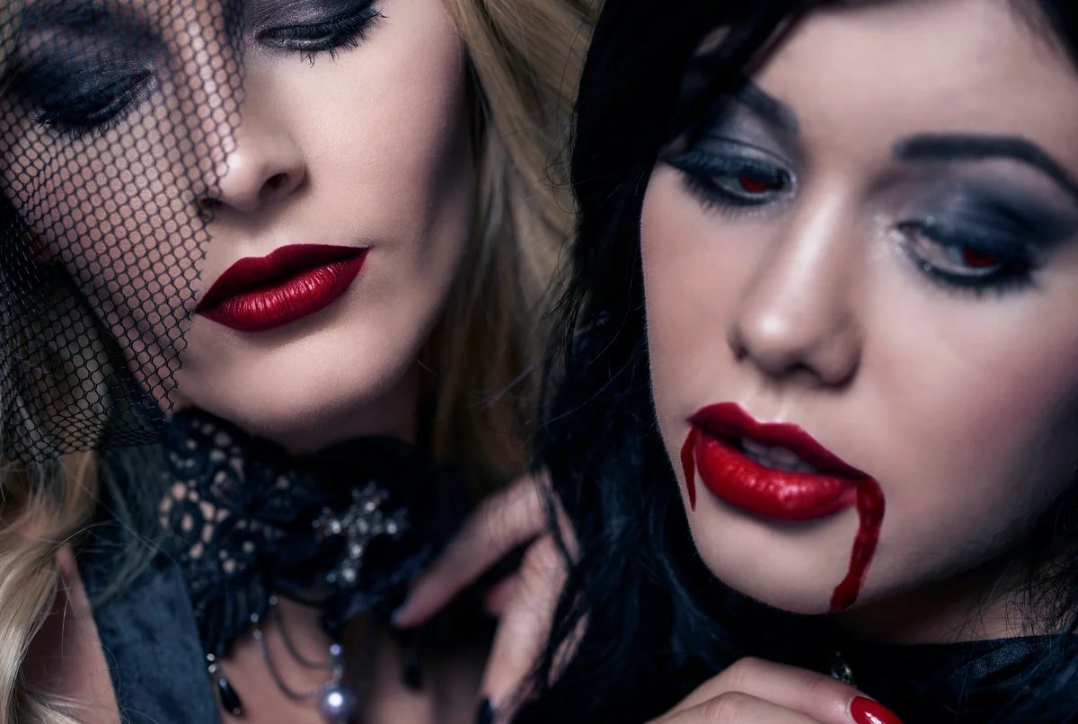 Two vampire women