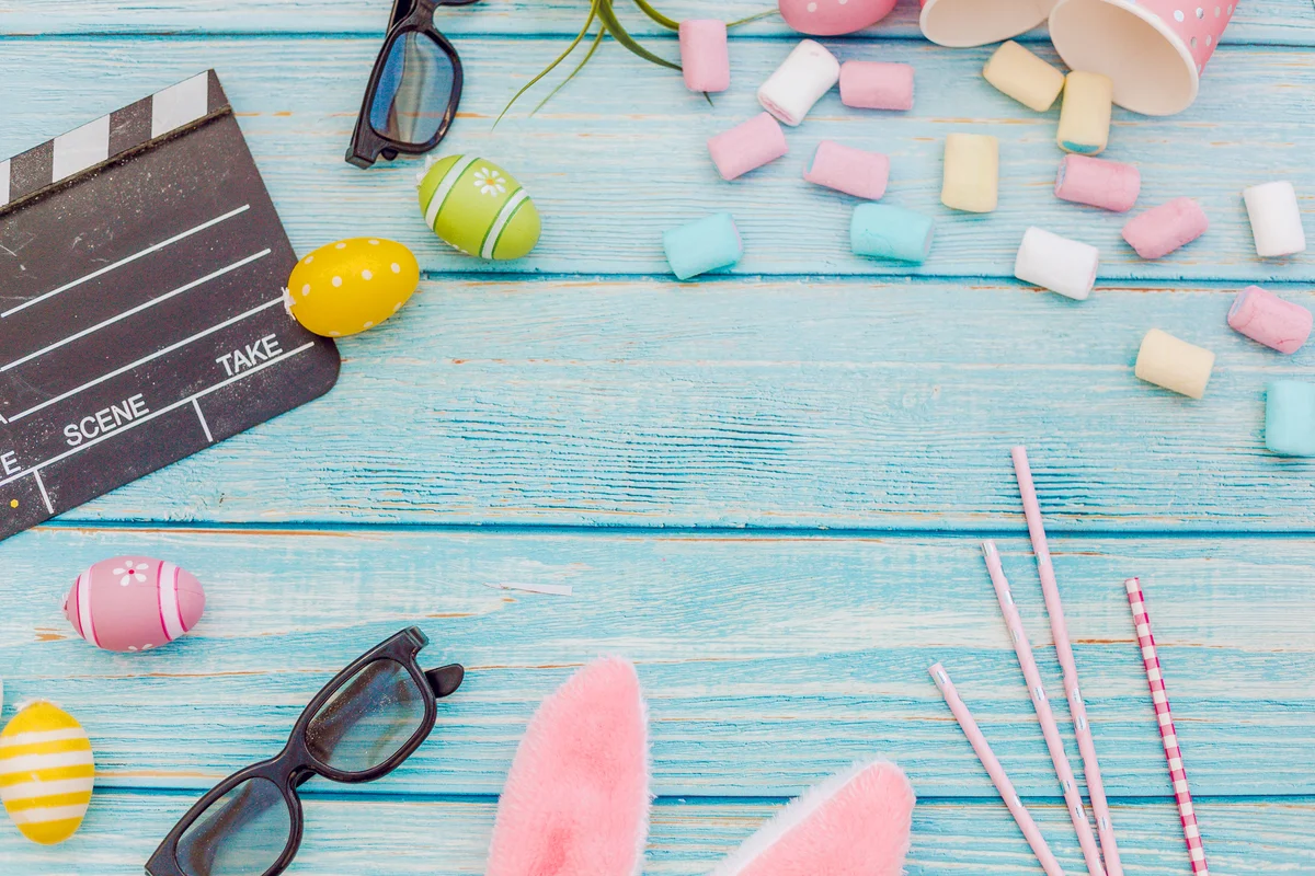 Easter background cinema
