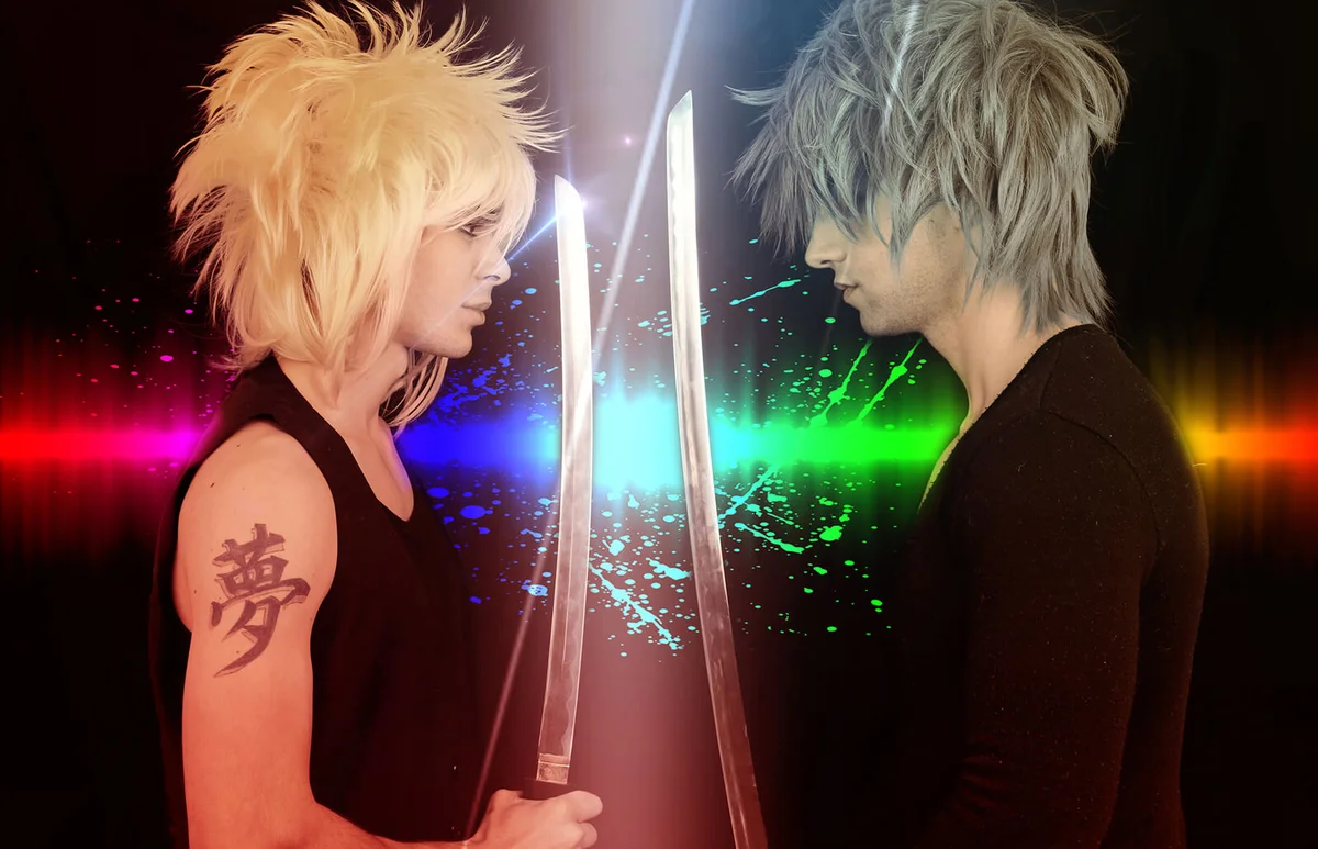 two powerful men prepare for battle