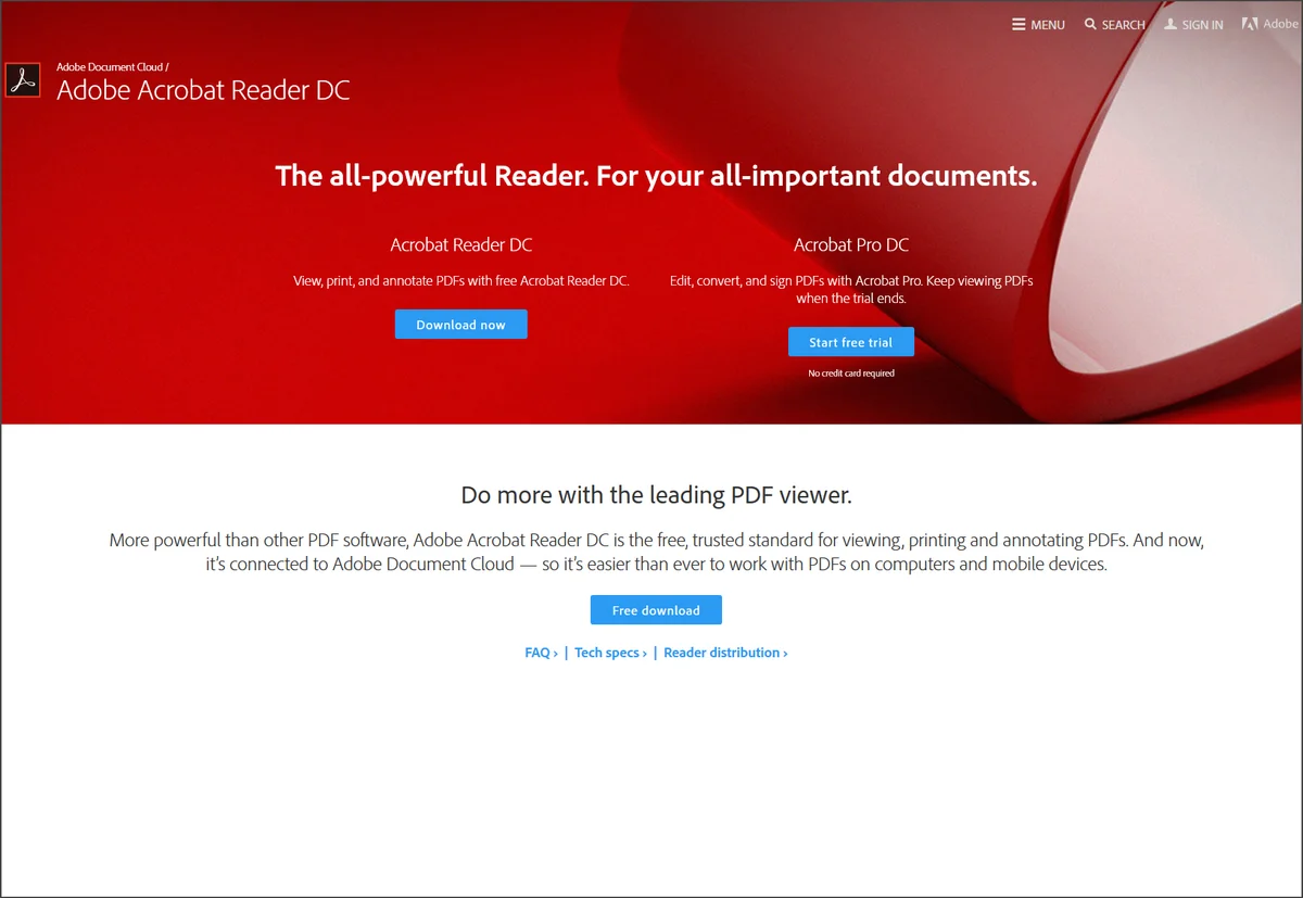 Adobe Reader