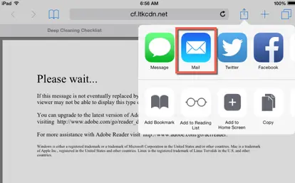 iOS without adobe reader for dynamic pdfs