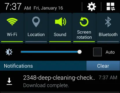 android without adobe reader recent downloads