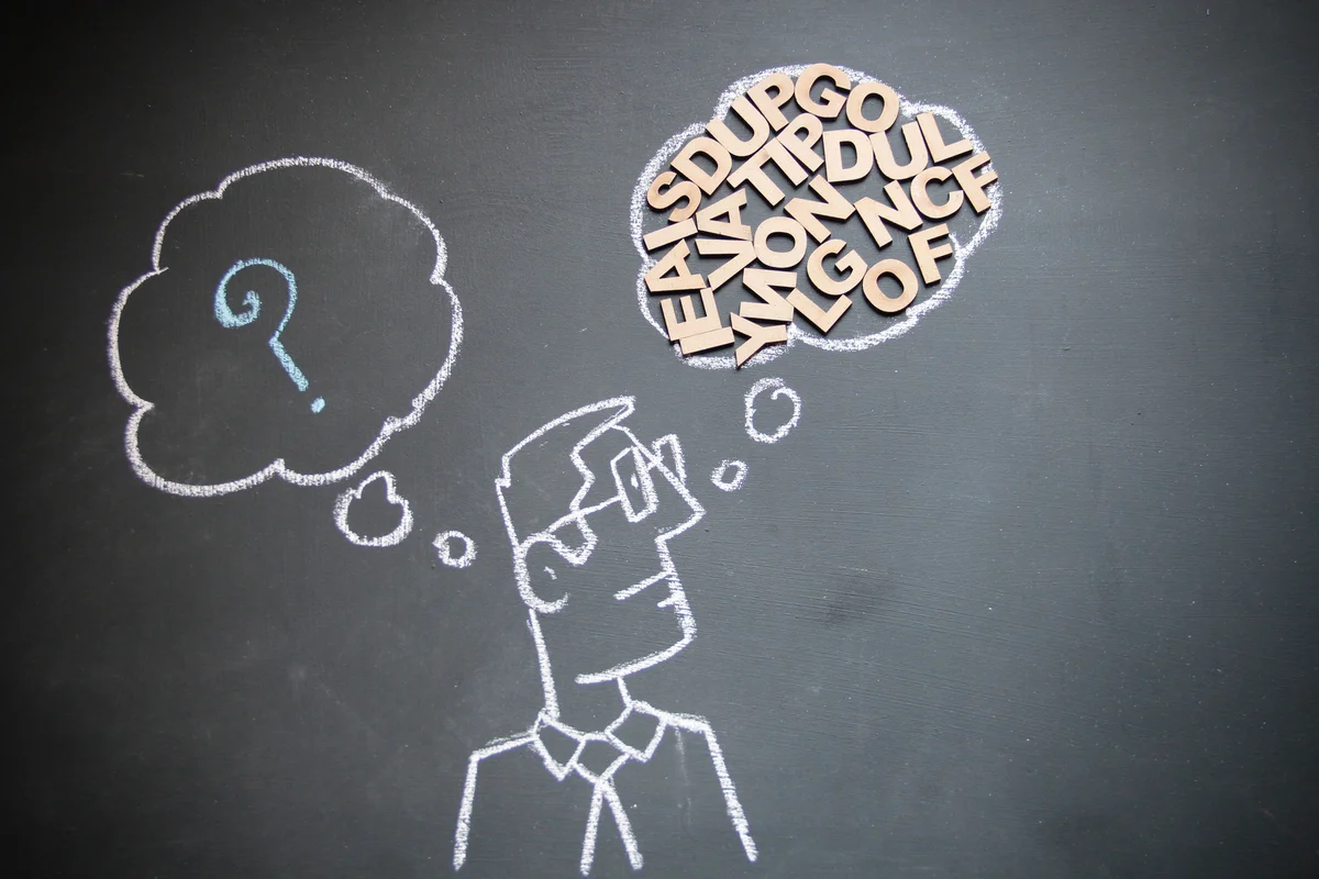 Giving message with bubble speech