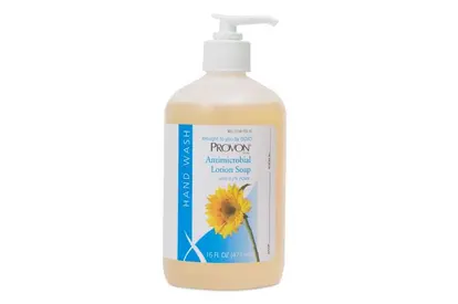 Medicated Antimicrobial Lotion Soap Size 16 oz Provon