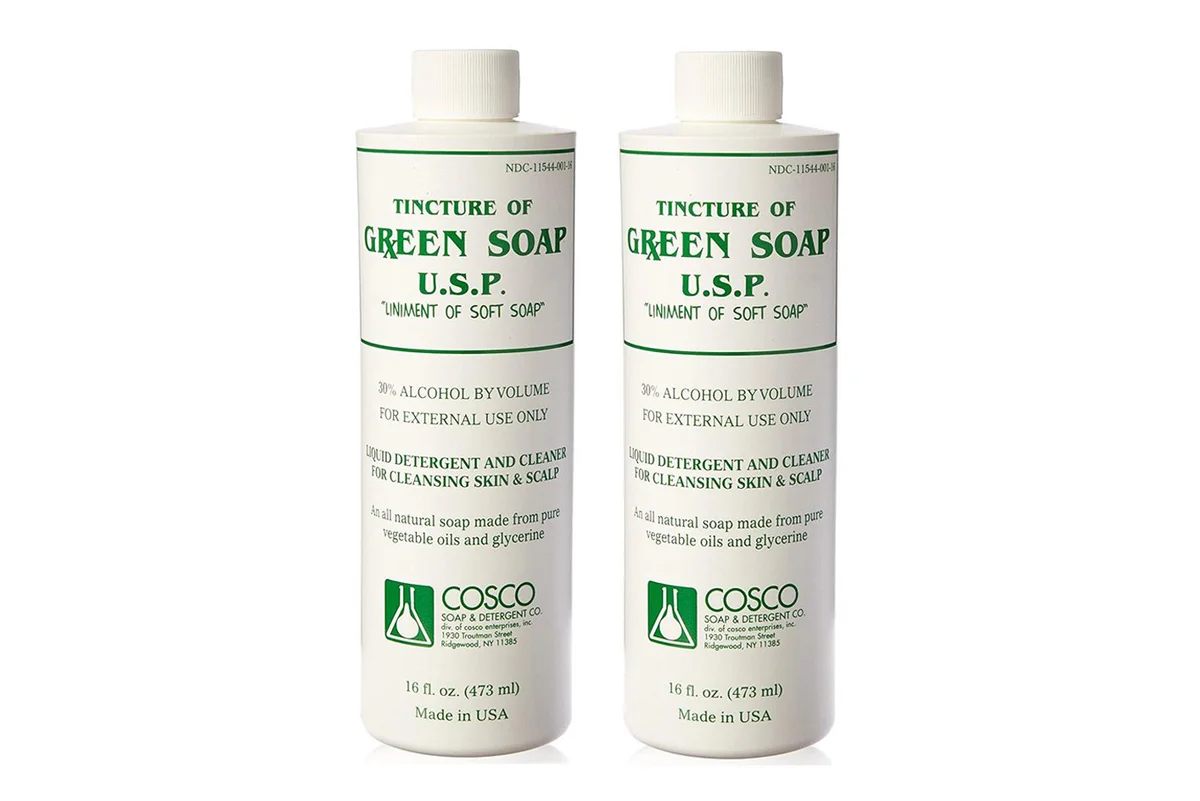Cosco Pure Tattoo Green Soap Bottle - 2 Pint (16 oz)