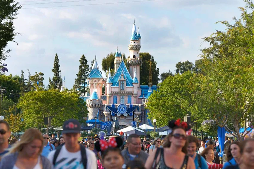 Sleeping Beauty Caste at Disneyland