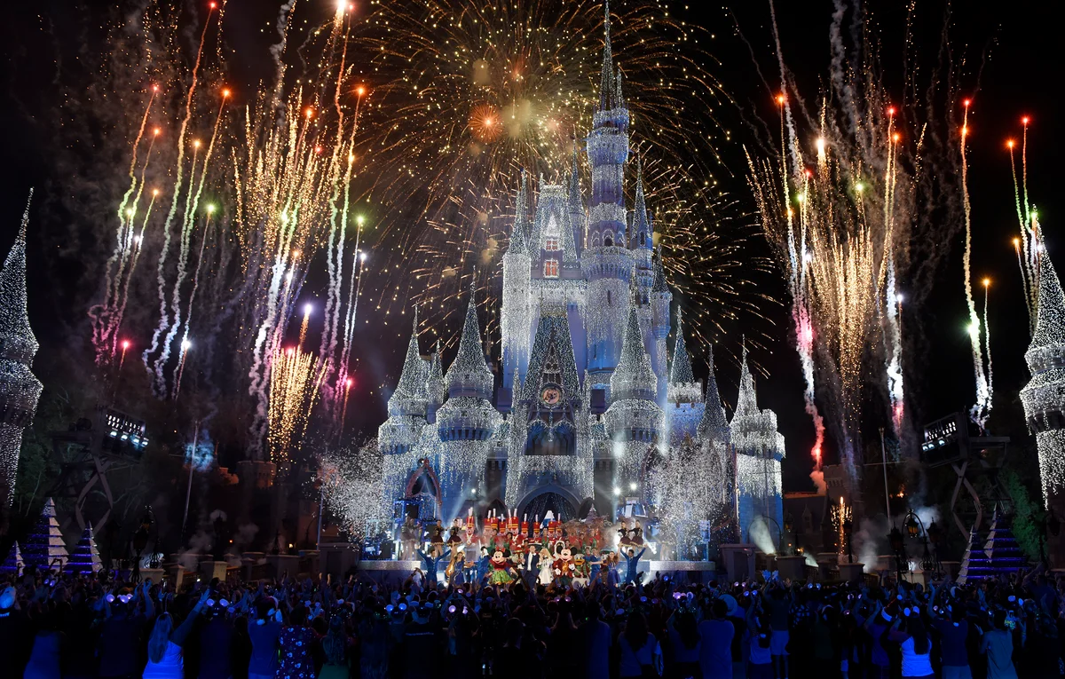 Cinderella Castle at Magic Kingdom Park in Lake Buena Vista, Fl