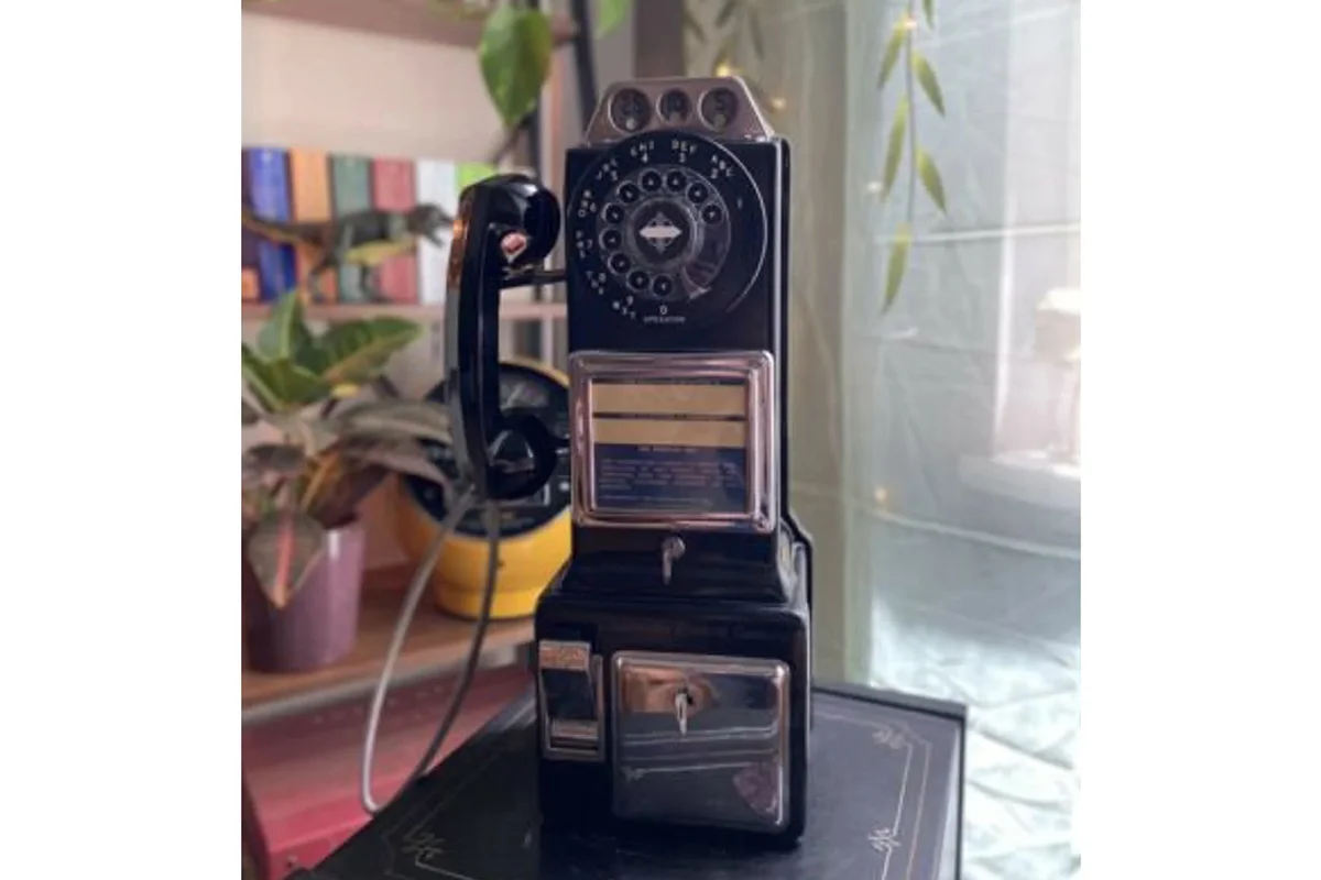 1950-69 black public pay phone