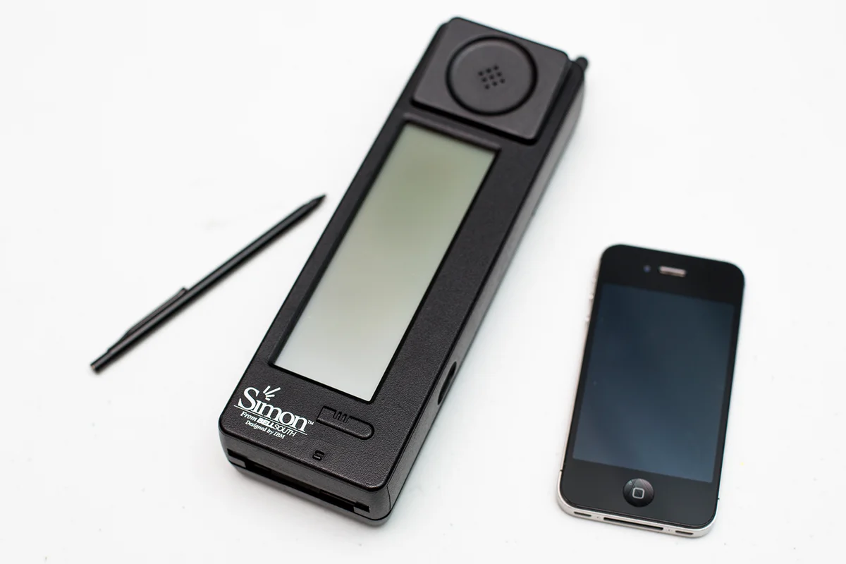 The Science Museum Showcases The IBM Simon On Its 20th Anniversary - Getty Editorial Use