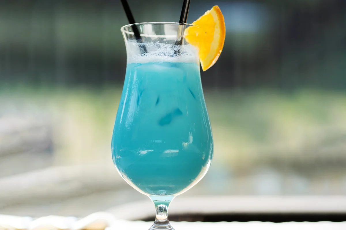 Blue Hawaii Mocktail