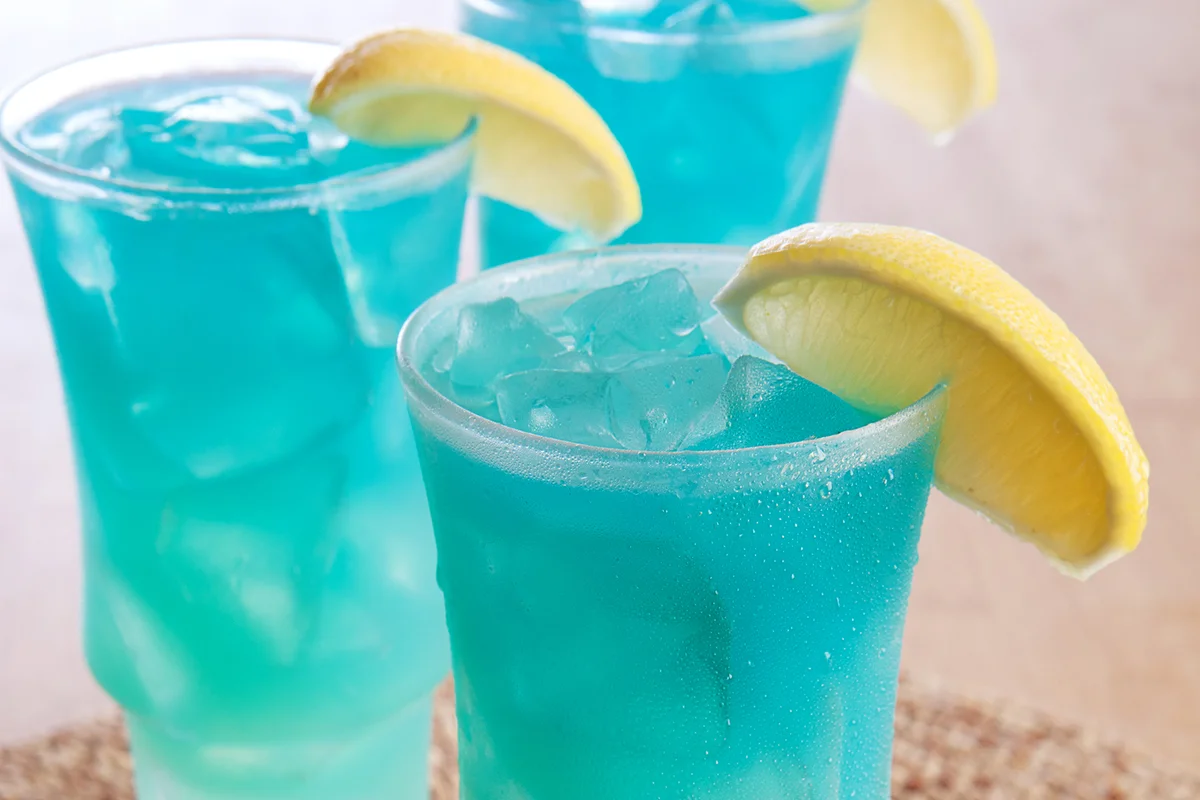 Virgin Blue Hawaiian Mocktail