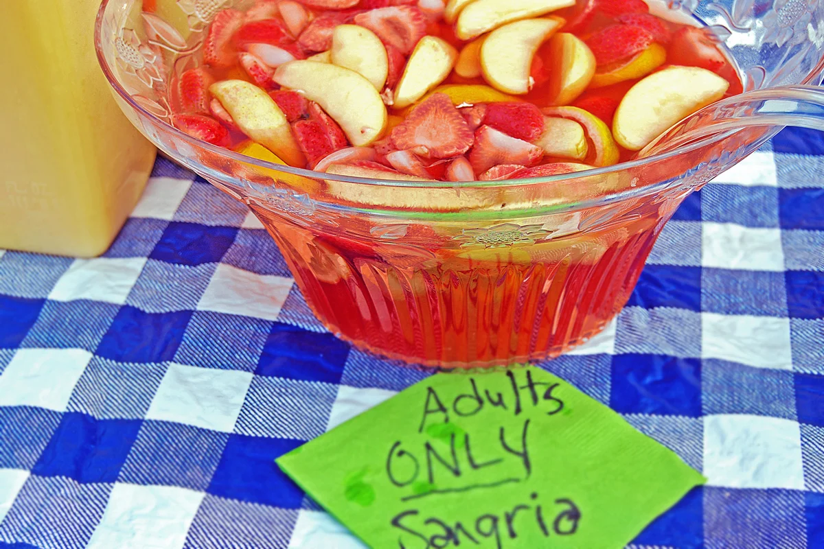 Adults-Only Sangria Punch