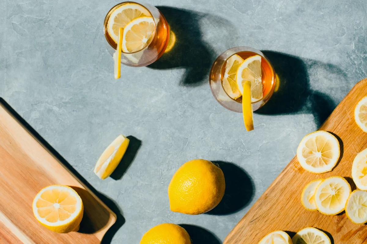 Whiskey lemonade