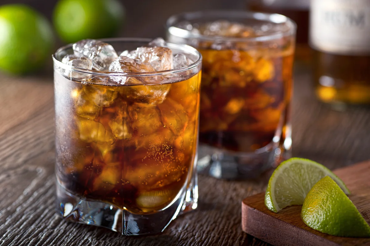 Rum and Cola Cuba Libre