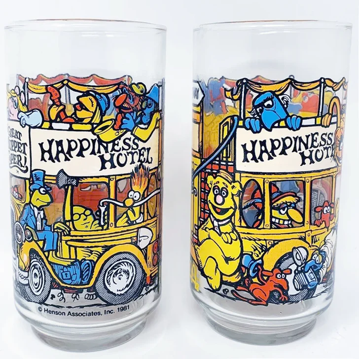 Muppet Glasses: The Great Muppet Caper - McDonalds Collectible Glasses