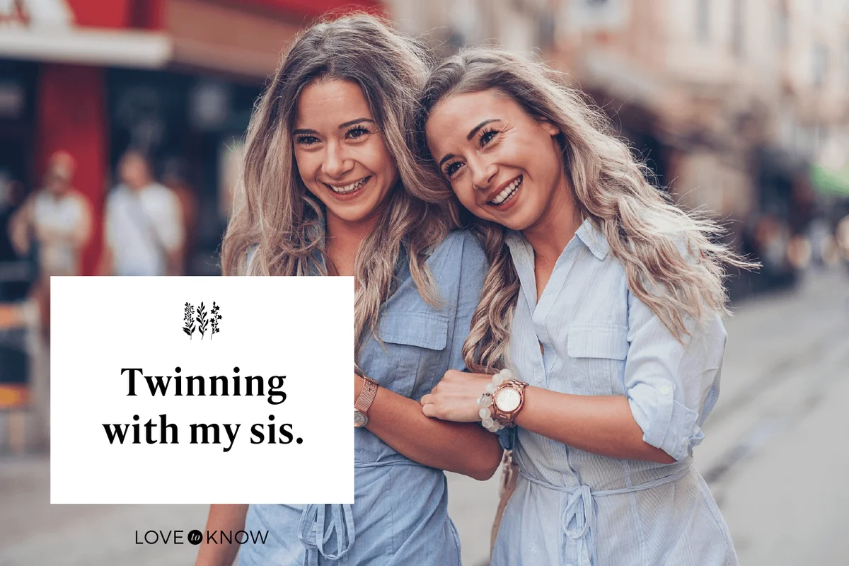 Sisters hold to one another
