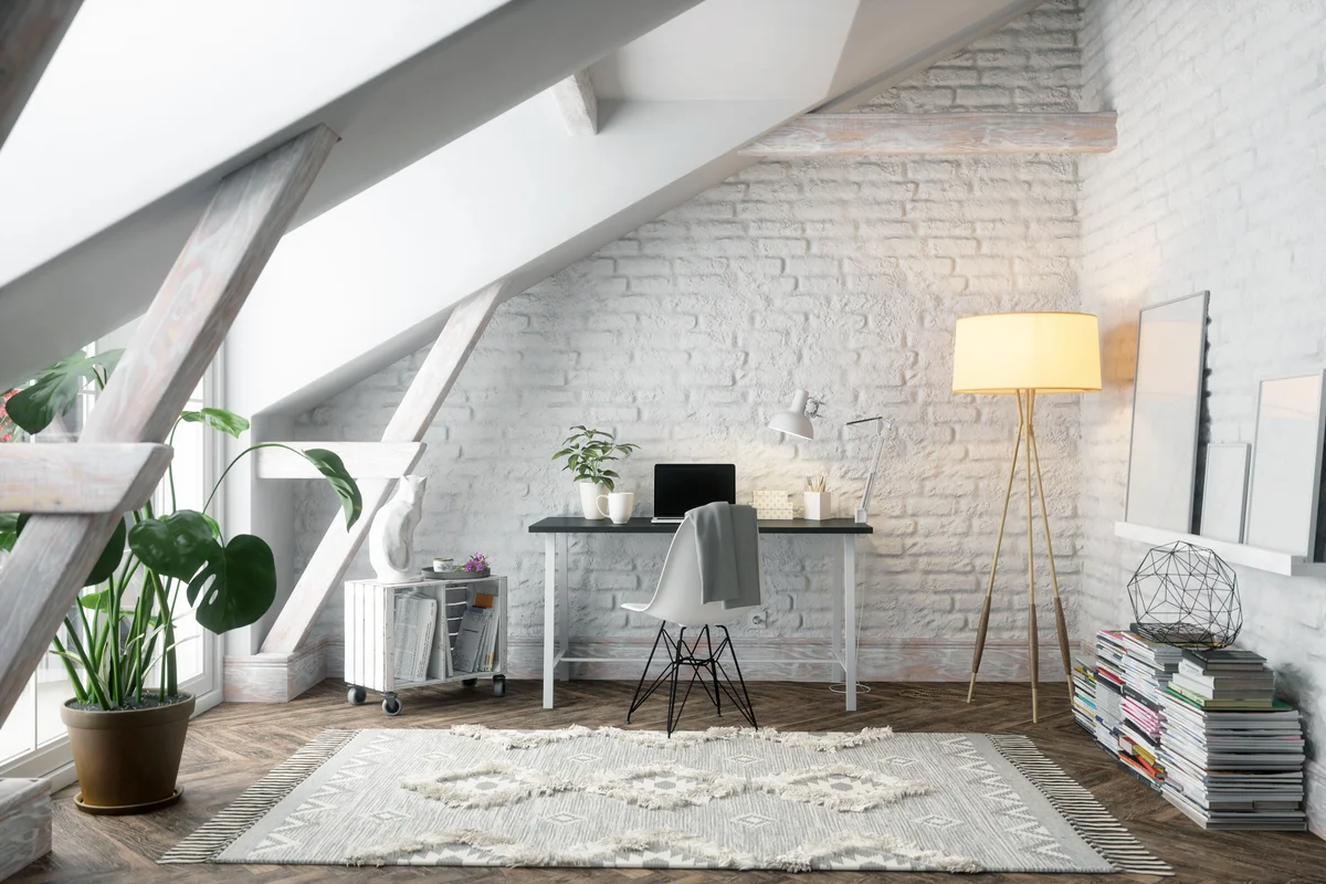 Style Attic Modern Home Office
