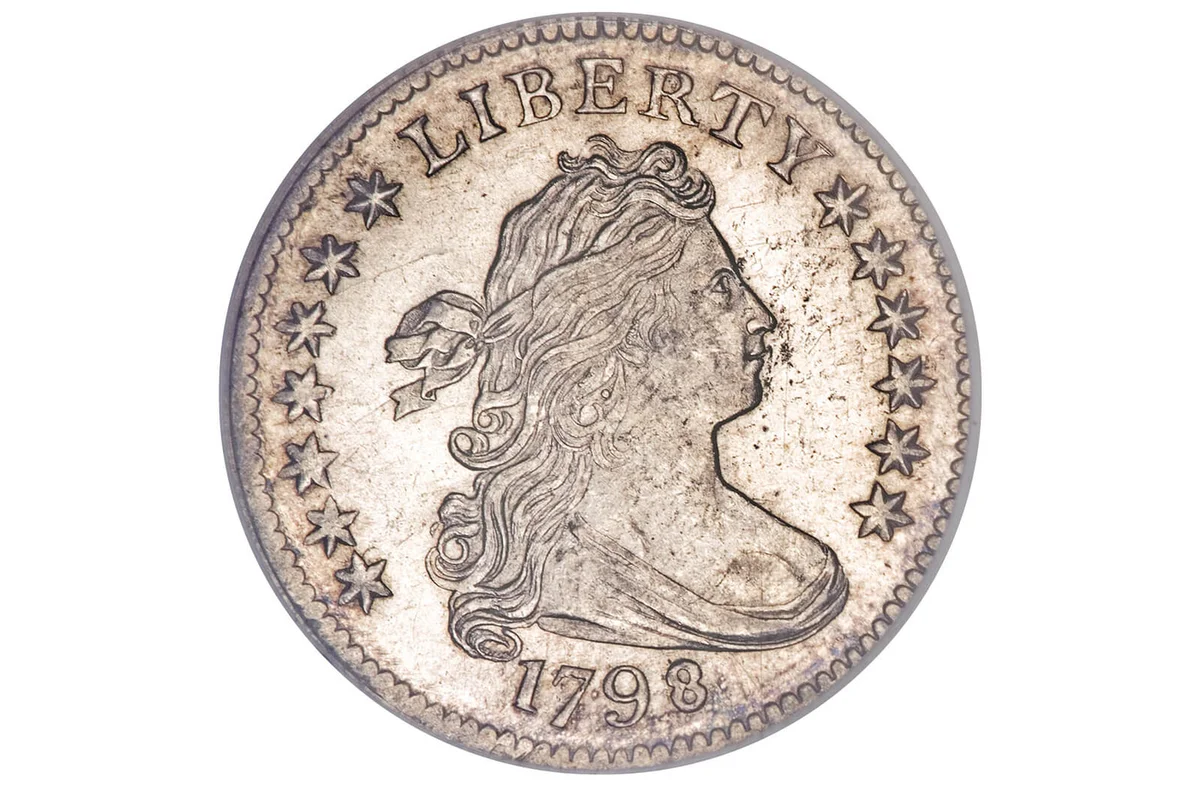 1798 Small 8 Dime