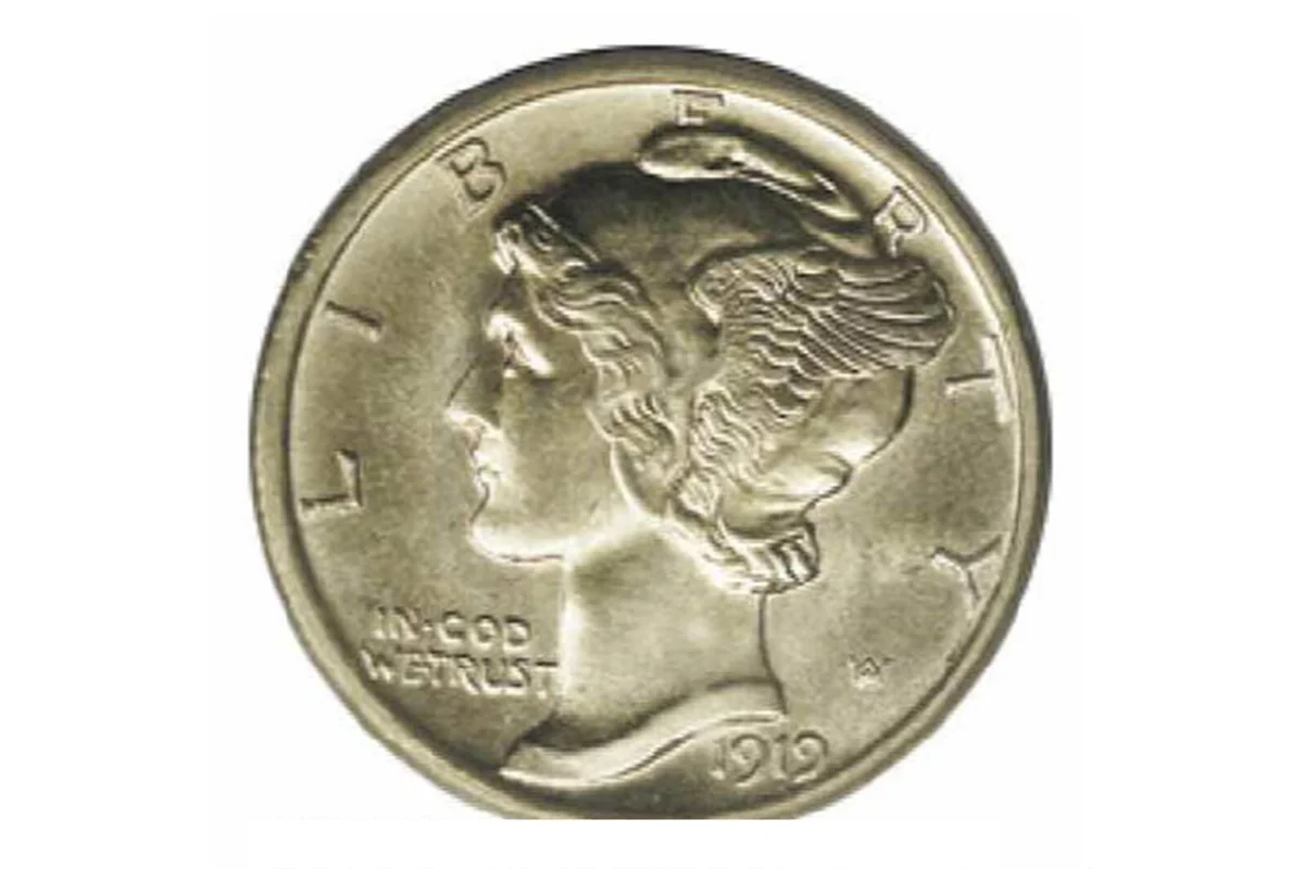 1919-D Mercury Dime