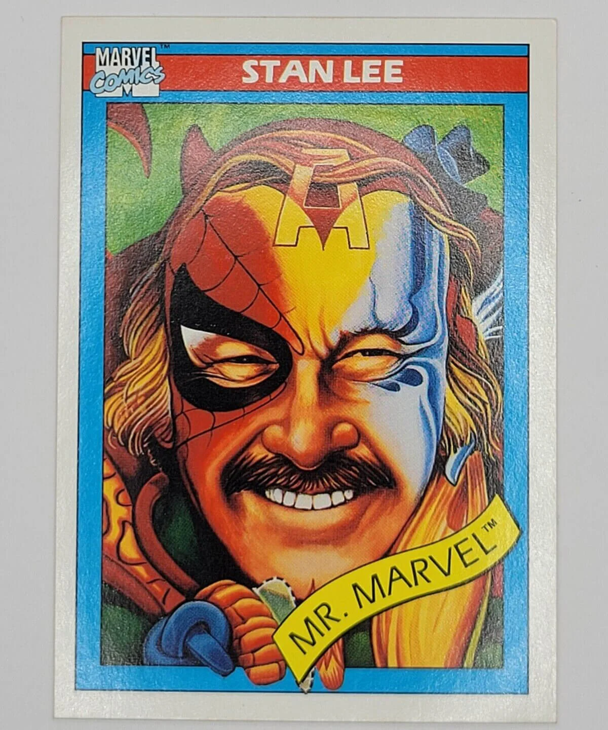 1990 Marvel Universe Signed Stan Lee