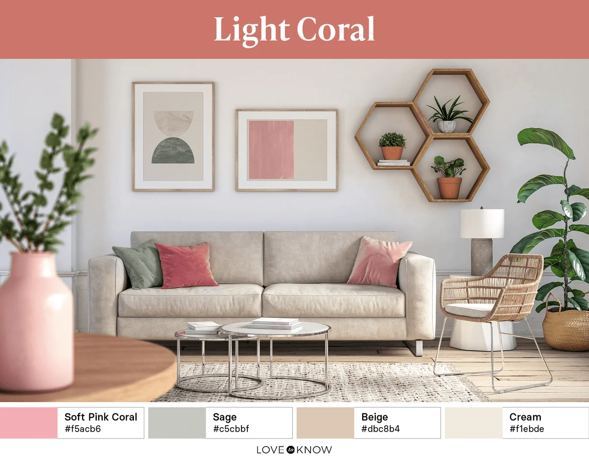 Light Coral Color Palette