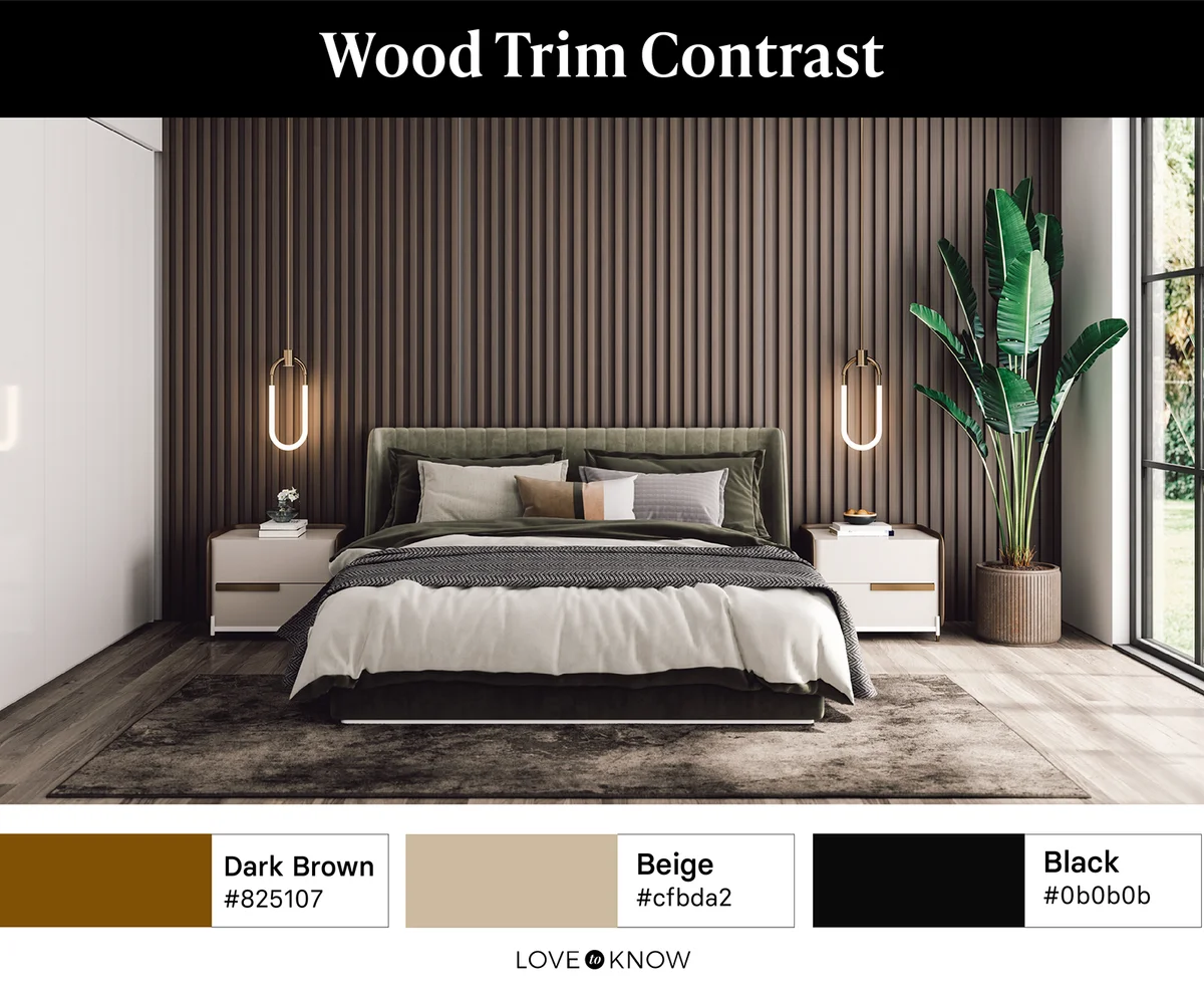 Wood Trim Contrast