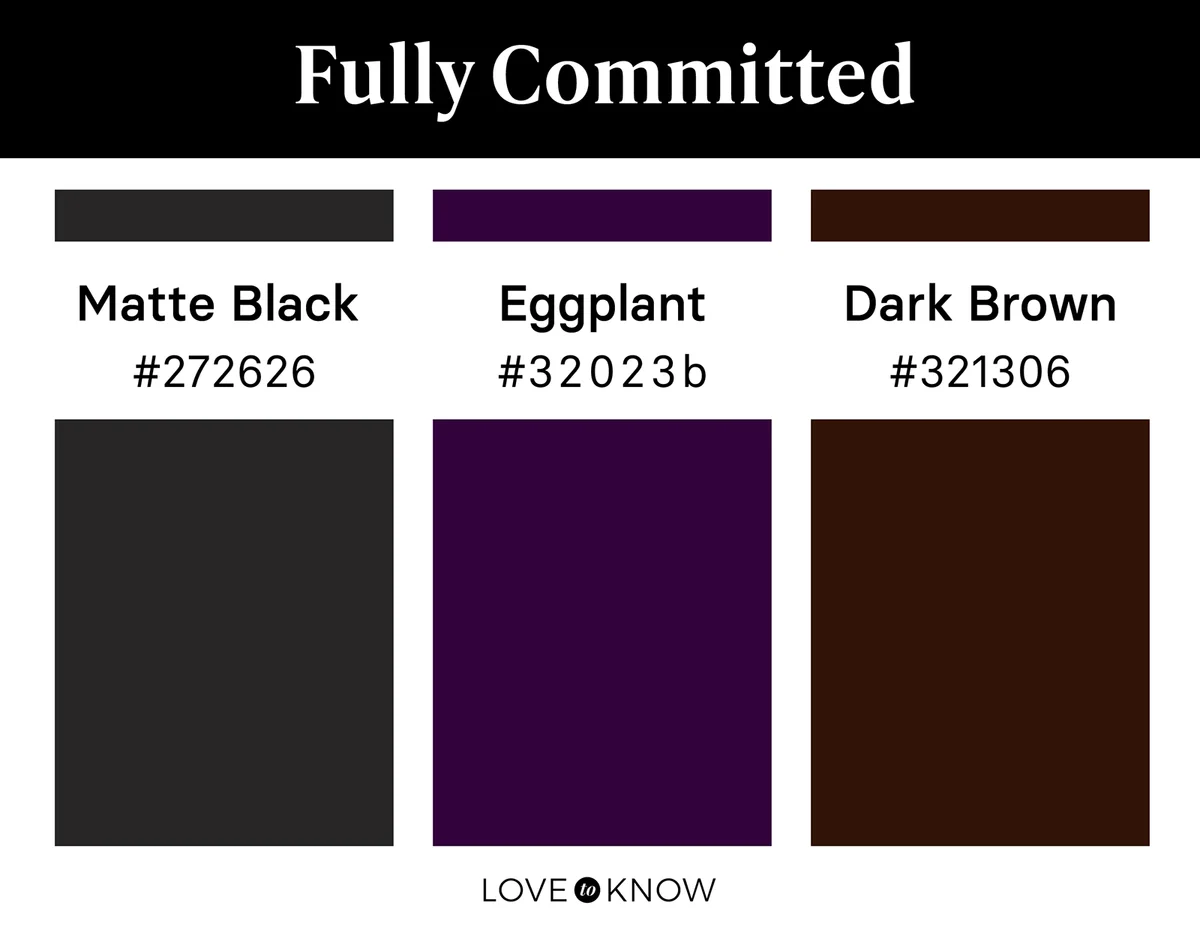 Fully Committed Color Swatches